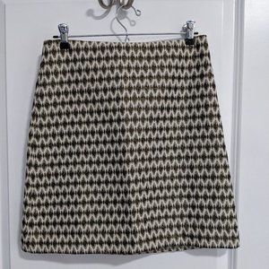 NEW LOFT Jacquard Heavy-Knit Skirt